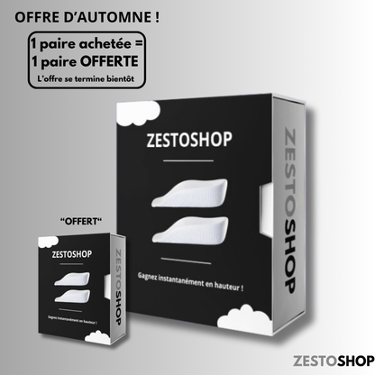 Zestoshop™- Semelle orthopédique rehaussant